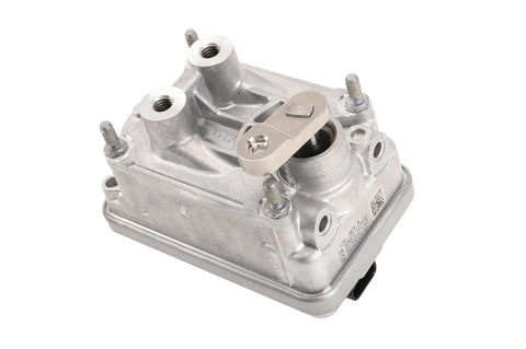 GM Genuine Parts Variable Geometry Turbocharger Actuator Part 12723306 for Chevrolet Buick GMC Cadillac, silver OE component top view
