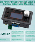2 In 1 Integrated Stepper Motor Driver And Controller For Nema 17 And Nema 23 Motors With 1 To 128 Microstep Resolution Compact Build, LCD display.