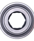 One Point Five Inch Heavy Duty Replacement Bearing For John Deere Balers 210Rrb52Sp1 top view showing the hex bore and seal design.