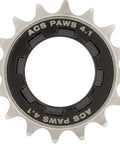 Paws 4.1 BMX Freewheel 17T Heavy Duty Freewheel Built From Cold Forged Nickel Plated Steel For High Torque Durability