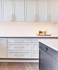 Sleek Champagne Bronze Cabinet Pulls 5 Inch 128mm Hole Centers 10 Pack Kitchen Drawer Handles Hardware Durable Easy Install