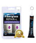 Fiberglass Repair Kit In A Tube For Boats Pools Surfboards Hot Tubs Showers And More White Complete Fix For Holes Chips Cracks Gouges.