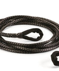 Spydura Synthetic Winch Cable Extension With Loop Ends Three Eighths Inch Diameter 50 Feet Length Five Ton Ten Thousand Pound Capacity Ultra Strong Recovery Rope For Off Road Use And Heavy Duty Towing