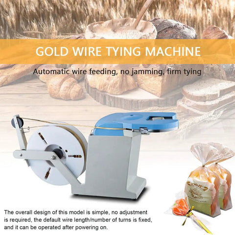 Smooth Operator Automatic Twist Vacuum Sealer For Food Preservation And Heat Sealing Built Tough Kitchen Packaging Machine with blue handle.