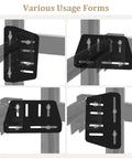 Heavy Duty Bed Frame Connector Plates Secure Headboard Tough No Sweat Assembly Screw Mount Brackets for various uses.