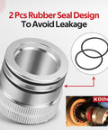 44mm Front And Rear Wheel Bearing Greaser Tool Aluminum For Polaris ATV And UTV Models with rubber seal design to prevent leakage