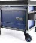 Sidekick Heavy Duty Shop Stool With Toolbox Storage and 360 Degree Swivel Wheels, garage stool with storage compartments