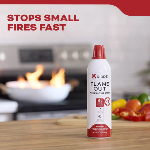 Dead Simple Aerosol Fire Extinguishing Spray Two Pack Rapid Class Abc Emergency Heat Stopper No Worries Quick Acting Smoke Control Kit For Home Car And Emergency Go Bag