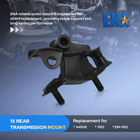Rear transmission mount for Six Piece Drop In Engine And Transmission Mount Set For Honda Accord 2003 2004 2005 2006 2007 2.4L