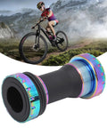 Rock Solid Aluminum Bottom Bracket 37x24T For Mountain And Road Bikes Sealed Bearing BB with colorful finish in foreground