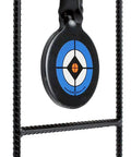 Beefy Handgun Rebar Spinner Steel Target For 9mm Through .45 Caliber Pistols, 3/8 Inch Steel With Powder Coat, durable outdoor target