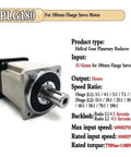 Rock Solid Helical Gear Reducer Box Delivering A Sweet 30 To 1 Ratio That Runs Hella Quiet And Mounts Directly To Standard NEMA Stepper Motors With 40 To 180 Millimeter Servo Flanges For Badass Custom Builds Where Reliable Torque Delivers, featuring a 180mm flange motor connection.