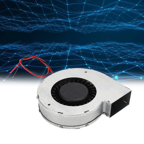 Beefy 12V Brushless Blower Fan Delivers 62.49 CFM At 5500 RPM With Dual Ball Bearings For Routers, Cabinets, 3D Printers