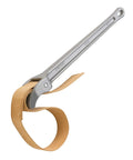 5 Inch Adjustable Nylon Strap Pipe Wrench With Long Handle, ergonomic grip for polished pipes, heavy duty strap wrench