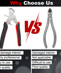 Pro Grade Car Clip Pliers For Auto Trim And Panel Fasteners Removal Safe Push Pin And Rivet Tool comparison graphic
