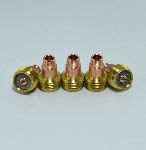 Pro Grade Top Notch Gas Lens Stubby Collet Bodies TIG Kit Three Thirty Second Inch Two Point Four Millimeter 45V26S 10N24S