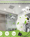 Replacement Bathroom Exhaust Fan Motor 120V 70 CFM Pure Copper for NuTone Broan Vent Fans S99080166 BP28 CCW 3000 RPM in bathroom