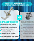 Top Tier Engine Coolant Thermostat Housing Assembly Fits Buick Enclave Chevy Traverse And Gmc Acadia comparison chart with upgraded features.