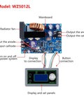 CNC Buck Adjustable Power Supply Module With LCD Display 0 To 50V 0 To 20A 1000W DC Converter Ammeter Voltage Regulator components