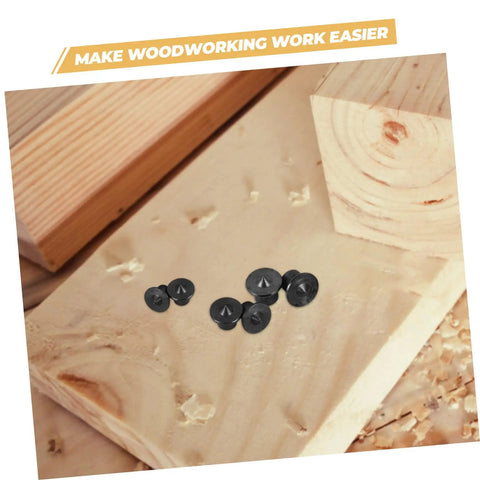 Eight Piece Dowel Transfer Pin Kit With Marker Center Points For Accurate Dowel Alignment In Woodworking And Carpentry Handy Pro Grade