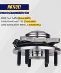 Beefed Up Front Wheel Bearing And Hub Assembly 515079 For Ford F-150 4WD 6 Lug With ABS 2005 2008, side view