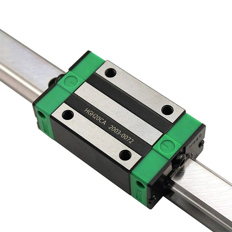 Industrial Grade Linear Guide Kit For CNC Machines And 3D Printers With Slider, Smooth Orbital Motion System, Stainless Steel Rails For Precise Cutting And Engraving, Workhorse Build, Low Backlash, Long Stroke, Easy Assembly, stainless steel rail block