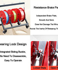 Heavy Duty Wire Spool Rack Holder For Cables And Wires And Ropes Industrial Steel Dispenser With 330 Lb Load Capacity