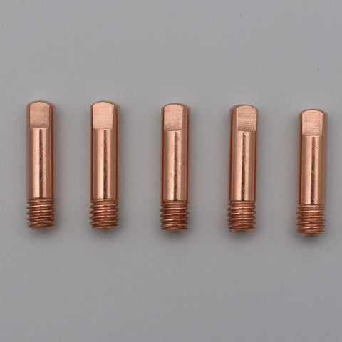 Get Ready Welding With This Ultimate 20 Pack Of.023 M6 Contact Tips Perfectly Fitted For Your Mag Mig Torch Upgrade. Five copper contact tips.
