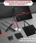 Durable Iron Golf Swing Trainer For Kids And Teens, A Kid Friendly Practice Swing Aid With Replacement Ball Included, Adjustable Height, Easy Setup, Perfect Golf Gift For Young Players set with accessories.