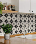 Kitchen with Talavera Tile Stickers 24 Pack Peel And Stick Wall Decals For Bathroom And Kitchen Easy Application Boho Chic Backsplash