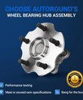 Rear Wheel Bearing And Hub Assembly 512372 Beefed Up Replacement For Toyota RAV4 2006-2018, 5 Lug With ABS