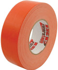 Orange 2 Inch By 180 Feet Racers Tape With Aggressive Adhesive Easy Tear By Hand Semi Gloss Finish Long Lasting Hold Versatile Utility Tape