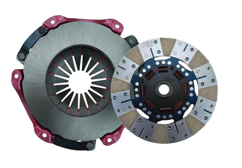 Powergrip Heavy Duty Clutch Kit Built Tough For 10.5 X 1 1/8 26 Spline, Diaphragm Replacement With 8-Spring Hub, 900 Series Metallic Friction, Handles Up To 650 HP, Includes Pressure Plate, Clutch Disc, Release Bearing, And Alignment Tool