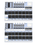 Straight Up Killer 2 Pack 5S Battery Management System 100A BMS Circuit Board overview, showcasing dual port setup and components.