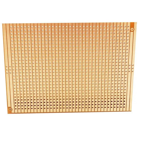 Ten Pack 73 By 100 Millimeter Copper Strip Board With 957 Holes Perfboard Kit For Soldering And DIY Electronics Projects Arduino Friendly