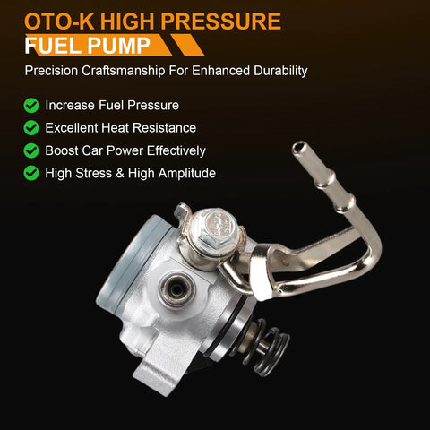 High Pressure Fuel Pump Replacement For Honda Accord CR-V Odyssey Elysion Spirior And Acura ILX 2.4L L4 2012 2018 Top Notch Plug And Play