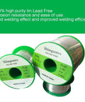 Lead Free Solder Wire With Tin Ninety Nine Point Three Percent And Copper Zero Point Seven Percent Rosin Core Flux For Fast Clean Electronics Soldering Twenty Gram Spool Eight Tenths Millimeter Gauge Thirty One Thou Inch displayed