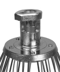 Close-up of Wire Whip Attachment For Hobart D300 Mixers Stainless Steel 30 Quart Capacity, coupling detail.