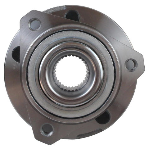 Top view of Set Of 2 Front Wheel Bearing Hub Assemblies For 2005-2007 Pontiac G6 And 2004-2007 Chevy Malibu Non ABS, OE-Grade Replacement Hubs