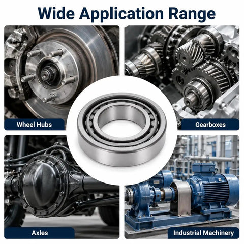 Top Tier 388A-383A Tapered Roller Bearing For Heavy Duty Trucks And Cars To Crush Tough Radial Loads Plus Axial Forces With Smooth Single Cone Ring Inner Cage Setup used in wheel hubs and industrial machinery.