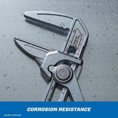 Pliers Wrench With Parallel Jaw 3 Inch Smooth Jaws For Plated Fittings And Flushometers, chrome, wet surface, corrosion resistance
