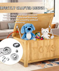 Solid Steel Cabinet Lid Support Hinges Two Pack Heavy Duty Folding Door Stays Zinc Coated Finish Holds Fifty Pounds showing a toy chest with stuffed animals and hinge components.