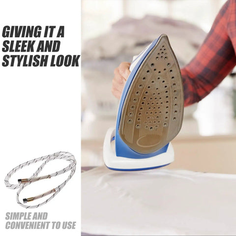 Medium Pressure Steam Hose For Steam Irons Easy Install High Temperature Resistant Durable Replacement Steam Tube For Home Ironing Fits Most Models Smooth Reliable Steam Supply with iron on board