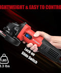 Beast 900W Angle Grinder 4-1/2 Inch Corded Electric Tool With 11,000 RPM And 7.5 Amp Motor, Easy Slide Switch, Safety Guard