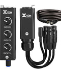 Personal In-Ear Monitor System with XLR inputs and cables for stage live shows and recording PX System.