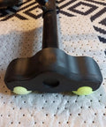 4 Pack Indoor Cycling Snap Rocker Feet Adapters With Eight Tennis Balls For Stability On Smart Bike Resistance Trainers
