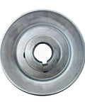 One Groove V Belt Pulley 4.5 Inch OD 1 Inch Bore, 1020 Steel Zinc Plated Motor Pulley For A B 5L 4L AX BX V Belts, Single Sheave, Durable Drive Component