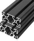 4080 T Slot Aluminum Extrusion For 3D Printer Parts And CNC DIY Black 400mm By 2 Framing Rail For Home Workshop Lasers Stands