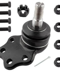 Front Upper And Lower Ball Joint And Sway Bar Link Kit For Dodge Dakota 1997 1998 1999 2WD And Dodge Durango 1999 2WD Replacement K7274 K7241 K7242 Drop In Ready And Built To Last, black steel ball joint kit