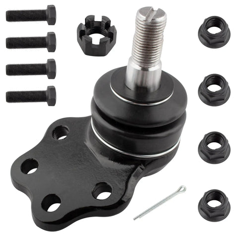 Front Upper And Lower Ball Joint And Sway Bar Link Kit For Dodge Dakota 1997 1998 1999 2WD And Dodge Durango 1999 2WD Replacement K7274 K7241 K7242 Drop In Ready And Built To Last, black steel ball joint kit